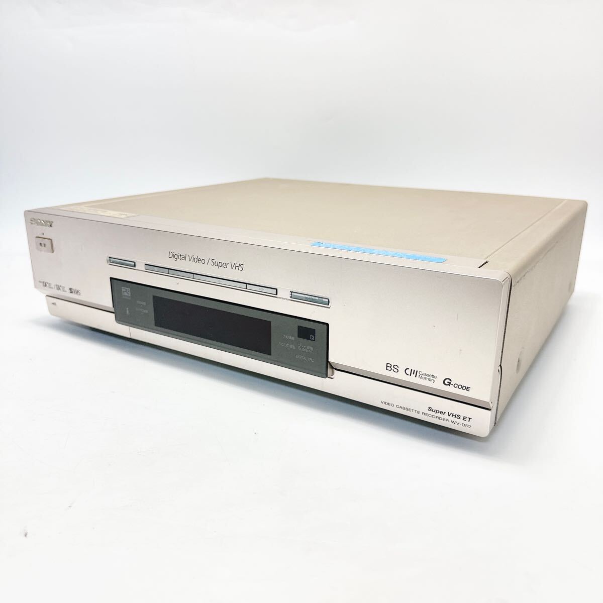 SONY WV-DR7 ビデオデッキ miniDV Super VHS ソニー S-VHS(VHS SONY WV-DR7 ビデオデッキ miniDV Super VHS ソニー S-VHS(VHS