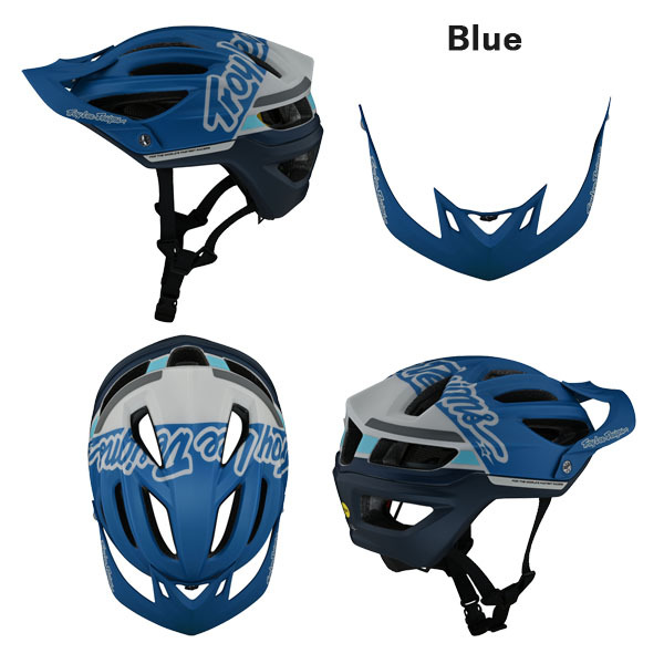 Troy Lee ヘルメット 自転車用 A2 Mips Silhouette ブルー/XL Troy Lee ヘルメット 自転車用 A2 Mips Silhouette ブルー/XL