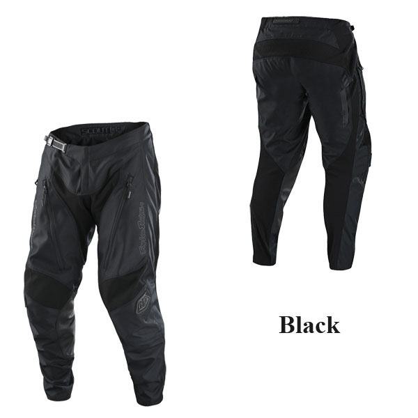 Troy Lee オフロードパンツ Scout GP Solid ブラック/38_画像2