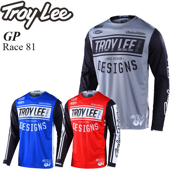Troy Lee オフロードジャージ GP Race 81 レッド/2XL_画像1