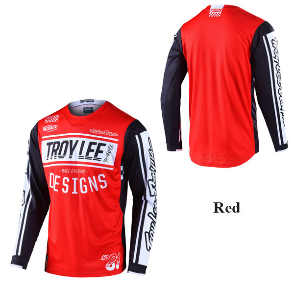 Troy Lee オフロードジャージ GP Race 81 レッド/2XL_画像4