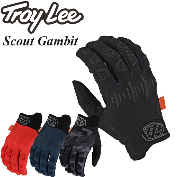 Troy Lee トロイリー オフロード グローブ Scout Gambit カモグレー/XL