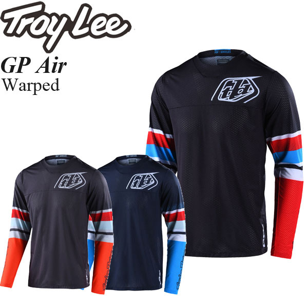 Troy Lee オフロードジャージ GP Air Warped ブルーレッド/2XL_画像1