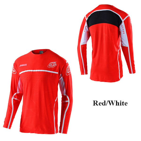 Troy Lee オフロードジャージ SE Ultra Lines ブラックホワイト/XL_画像2