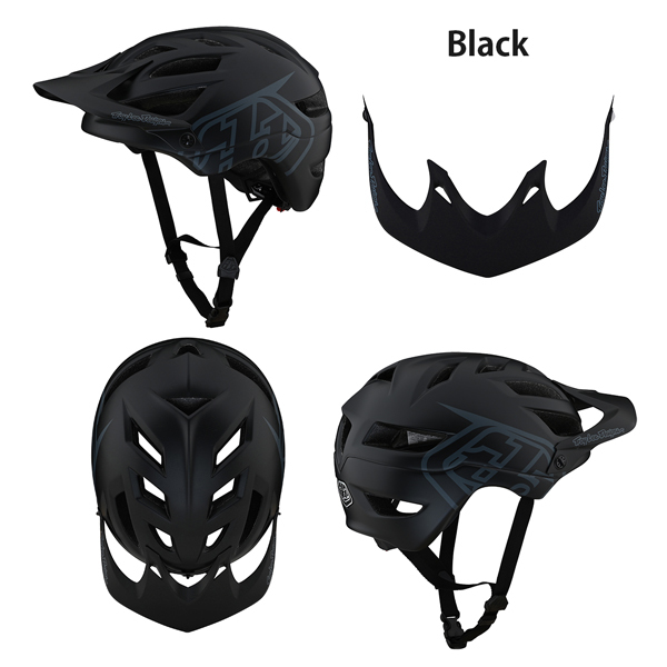 Troy Lee ヘルメット 自転車用 A1 Drone ファイヤ－レッド/M-L