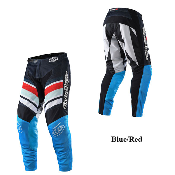 Troy Lee オフロードパンツ GP Air Warped ブルーレッド/36_画像3