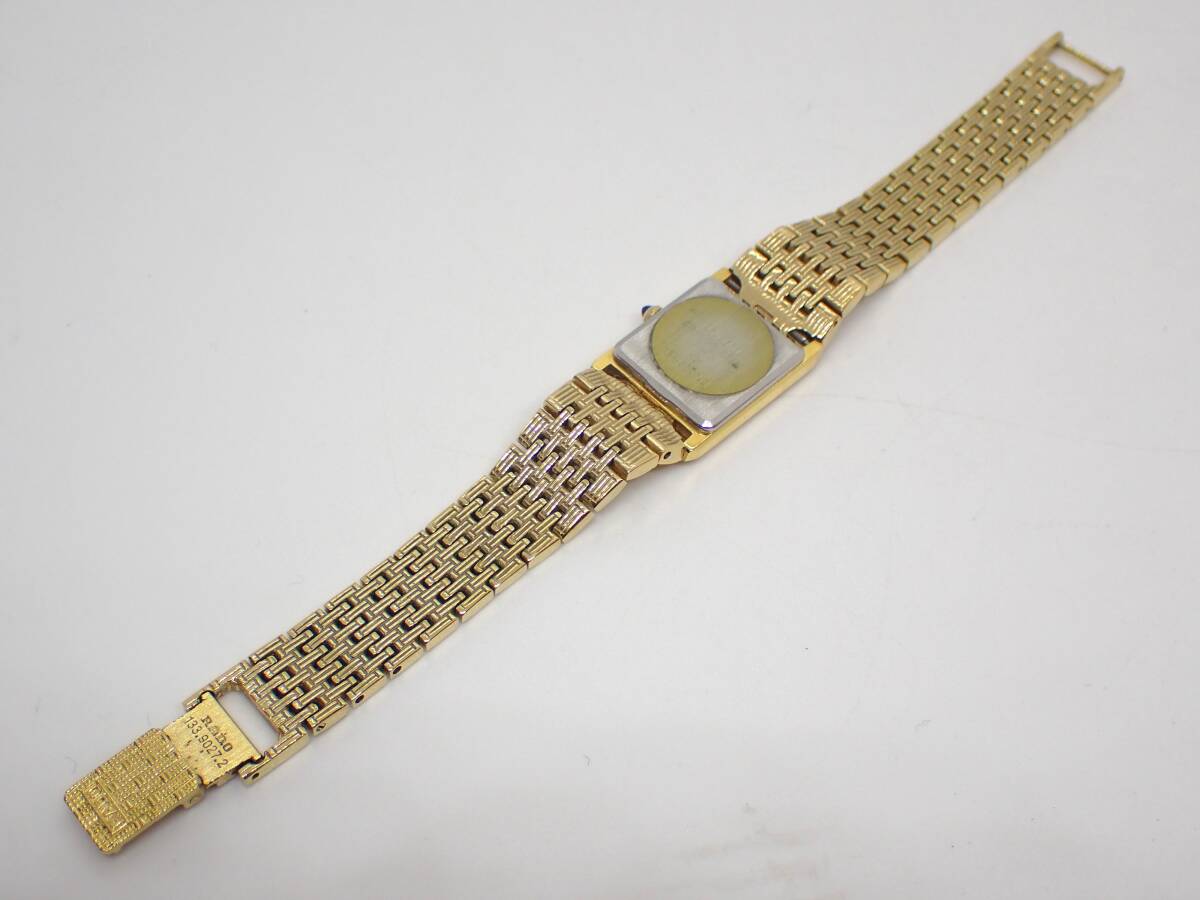 1円~ RADO ラドー レディース腕時計 133.9027.2 スクエア GP×SS 1円~ RADO ラドー レディース腕時計 133.9027.2 スクエア GP×SS