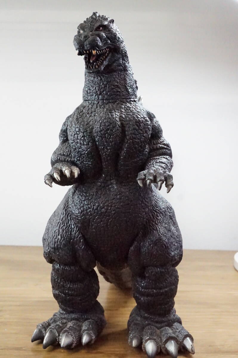 【祝開店！大放出セール開催中】 希少 レア ゴジラ フィギュア 高さ約35cm BANDAI 1991 特大 特撮