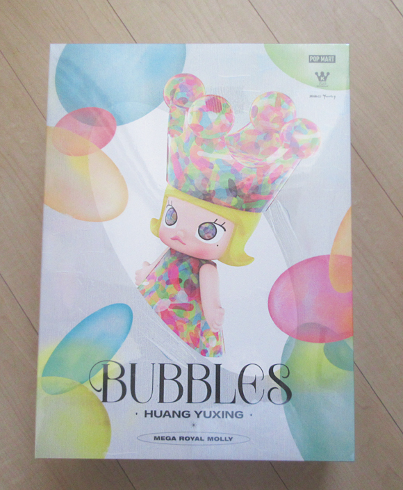 POPMART MEGA ROYAL MOLLY 400% Huang Yuxing-Bubbles 【新品 POPMART MEGA ROYAL MOLLY 400% Huang Yuxing-Bubbles 【新品