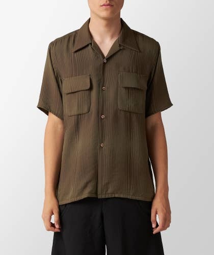 Needles 23S/S Classic Shirt (R/N Wave Stripe)|Yahoo!フリマ Needles 23S/S Classic Shirt (R/N Wave Stripe)|Yahoo!フリマ