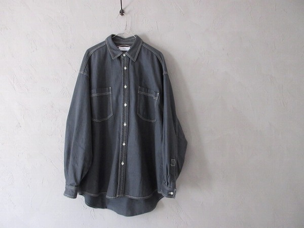 Graphpaper Denim Regular Collar Shirt|Yahoo!フリマ(旧 Graphpaper Denim Regular Collar Shirt|Yahoo!フリマ(旧