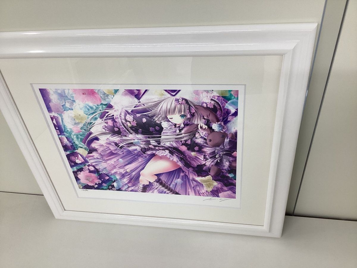 同梱不可/現状】アールビバン 版画 てぃんくる KOHAKUTO-NO-AYA 同梱不可/現状】アールビバン 版画 てぃんくる KOHAKUTO-NO-AYA