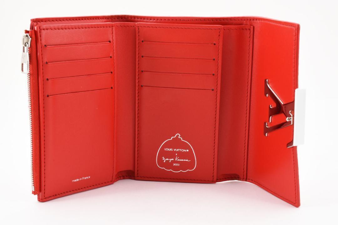 美品】ルイヴィトン 草間彌生 ポルトフォイユ カプシーヌ 美品】ルイヴィトン 草間彌生 ポルトフォイユ カプシーヌ
