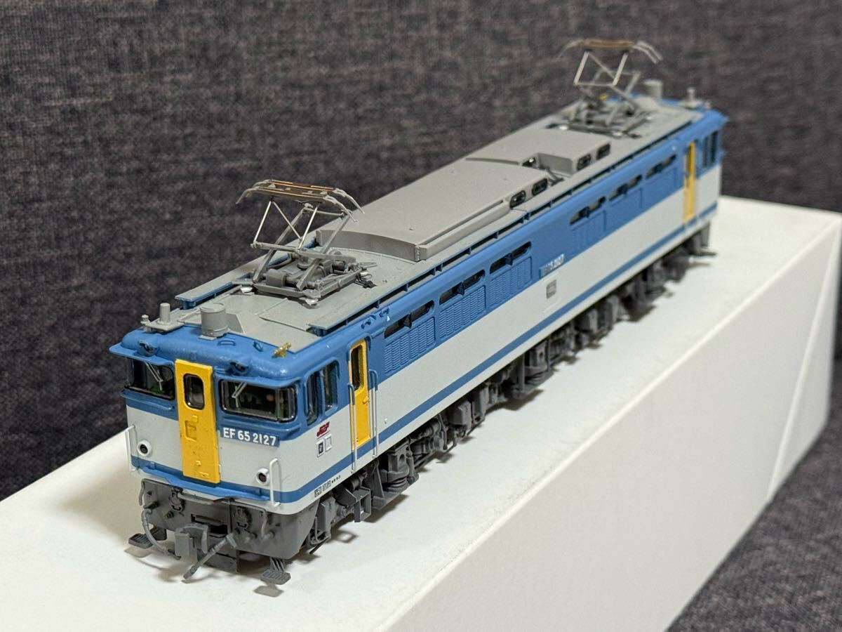 ★塗替え加工品★ KATO EF65 JR貨物 EF65-2127 カトー ☆塗替え加工品☆ KATO 1-306 EF65 1000番台 後期形 JR貨物 EF65