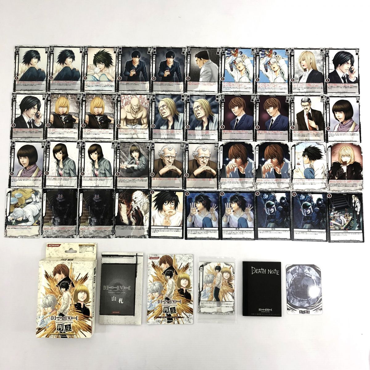 現状品》 DEATHNOTE デスノート トレーディングカードゲーム 現状品》 DEATHNOTE デスノート トレーディングカードゲーム