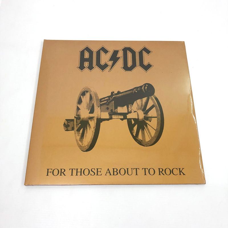 《未開封》LP AC/DC FOR THOSE ABOUT TO ROCK WE SALUTE YOU 悪魔の招待狀 180g重量盤/店頭/他モール併売《CD部門?山城店》R731