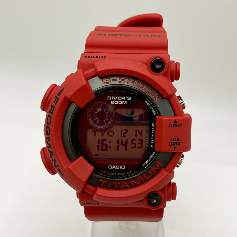 《美品》G-SHOCK ジーショック FROGMAN フロッグマン 30th記念モデル/GW-8230NT-4JR デジタル/ソーラー 併売《服飾小物?山城店》N268