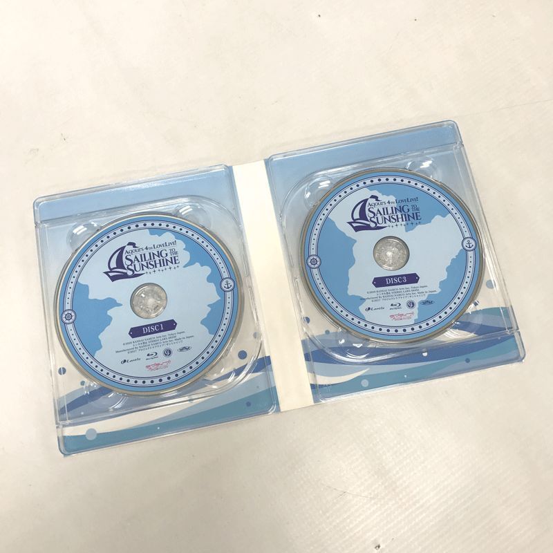  Rav Live! sunshine!! Aqours 4th LoveLive! ~Sailing to the Sunshine~ Blu-ray Memorial BOX продажа вместе {CD группа * гора замок магазин }U805