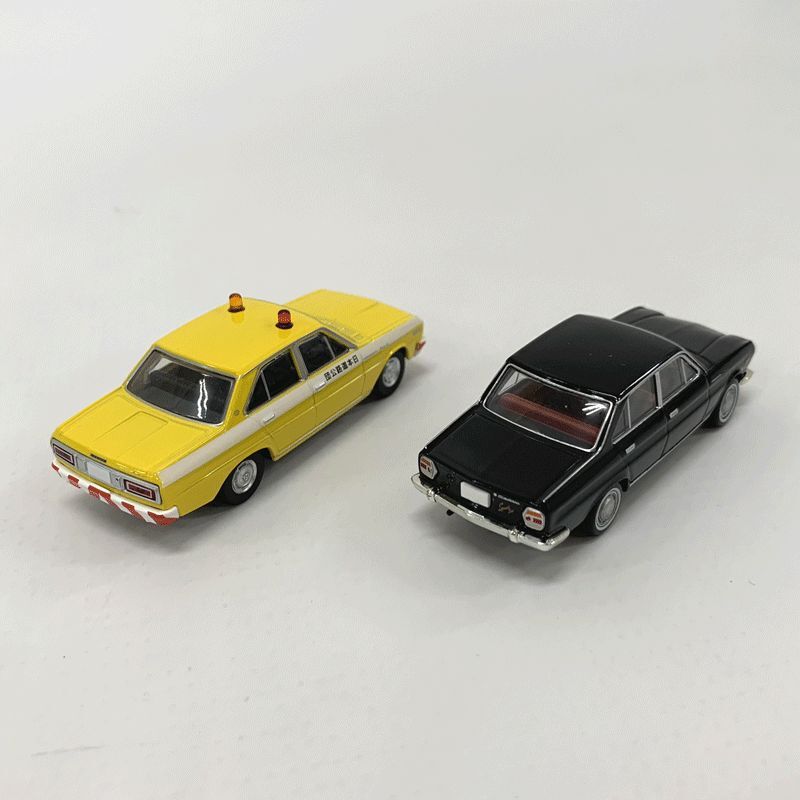 【中古】トミーテック 1/64 TLV-94a ニッサン セドリック スペシャル6 65年式 1/64 TLV-33a ニッサン セドリック 道路公団車【山城店】A736