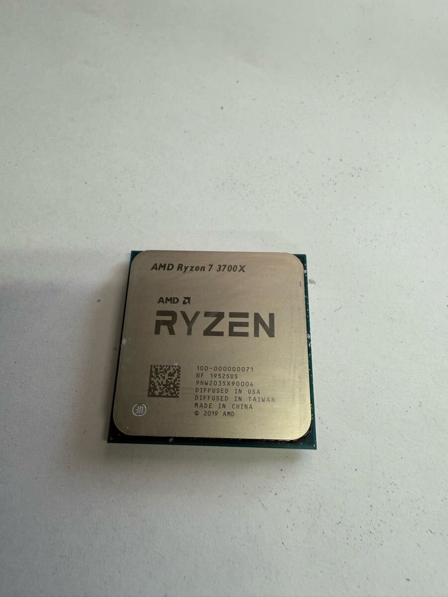 即決 送料無料AMD Ryzen7 3700X CPU本体のみ 動作品|Yahoo 即決 送料無料AMD Ryzen7 3700X CPU本体のみ 動作品|Yahoo