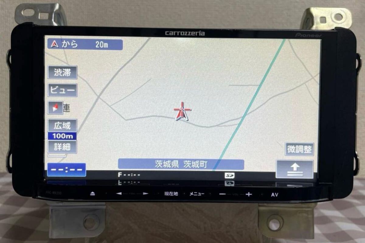 AVIC-MRZ90＊carrozzeria パイオニア＊メモリーナビ＊ 地図デ-タ: 2015年_画像2