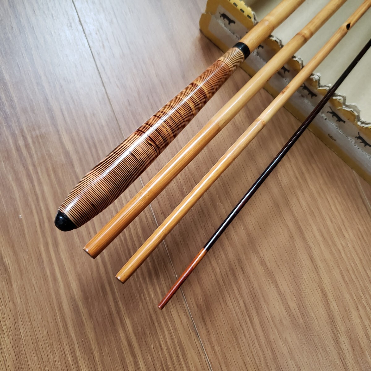 1円スタート】紀州へら竿 「若影 高野竹 拾三尺二寸」 ※中古良品 1円スタート】紀州へら竿 「若影 高野竹 拾三尺二寸」 ※中古良品