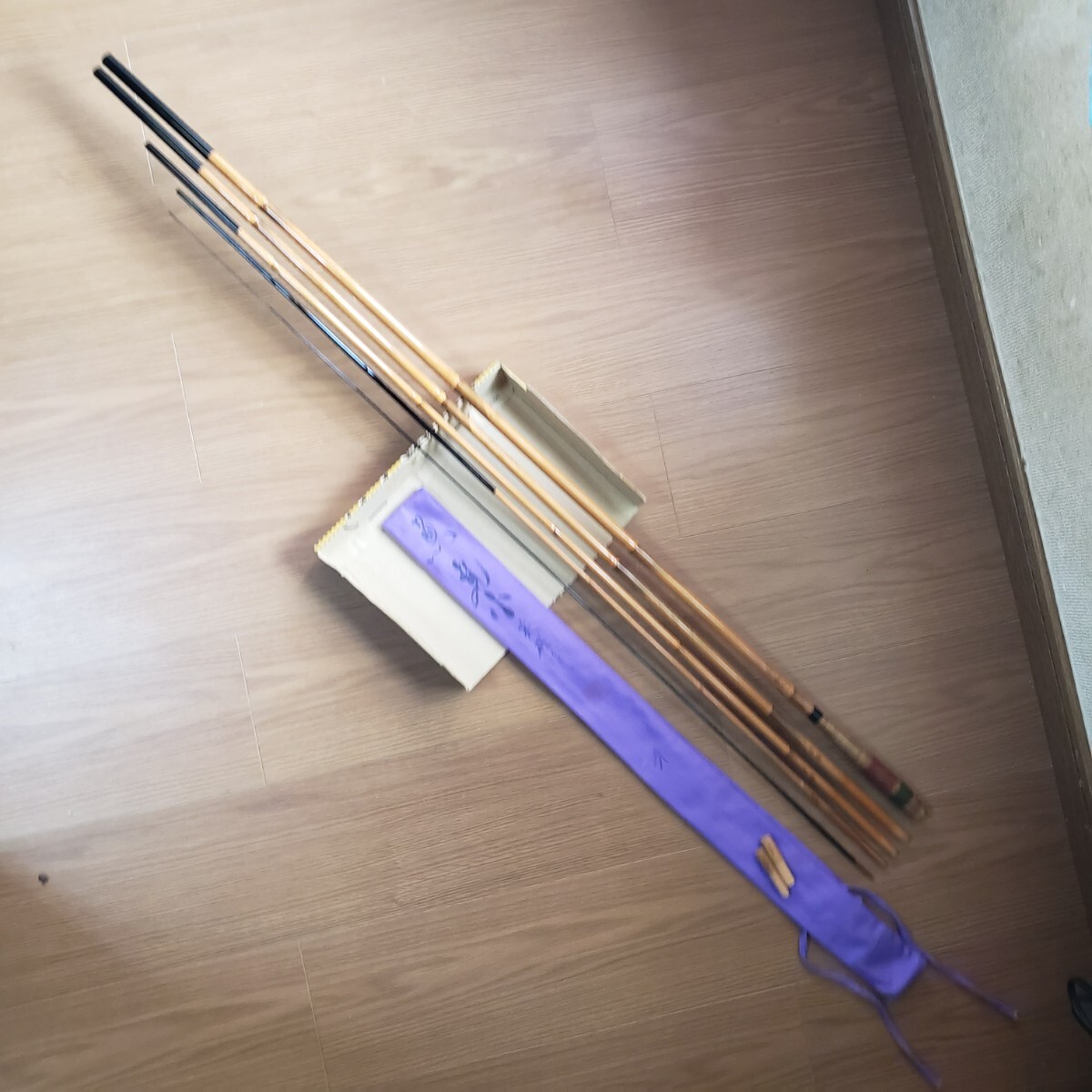 紀州へら竿】 魚集 英雄 作 「冴」 15.1尺 ※合成竿、中古美品 紀州へら竿】 魚集 英雄 作 「冴」 15.1尺 ※合成竿、中古美品