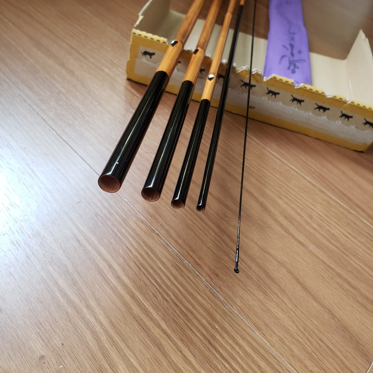 紀州へら竿】 魚集 英雄 作 「冴」 15.1尺 ※合成竿、中古美品 紀州へら竿】 魚集 英雄 作 「冴」 15.1尺 ※合成竿、中古美品