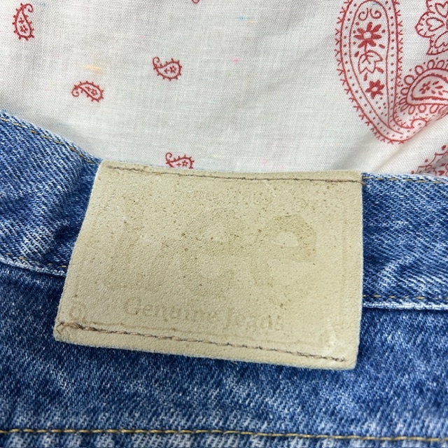 USA古着 80s～90s USA製 Lee デニムパンツ 31 オールド ヴィンテージ リー アメリカ古着 フェード インディゴブルー ユニチケ ●266
