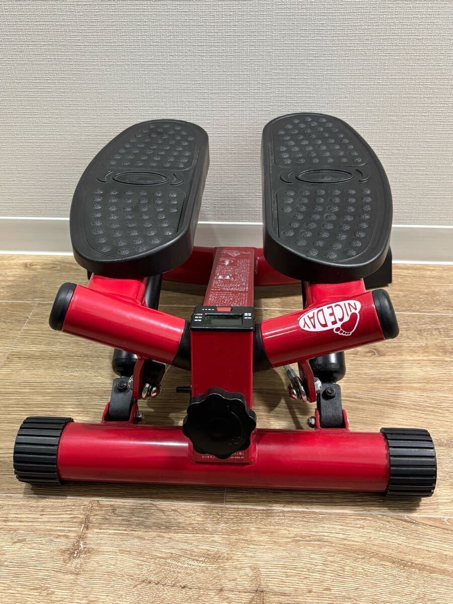 NICEDAY ナイスデイ ND-1R 健康ステッパー レッド 健康器具 NICE NICEDAY ナイスデイ ND-1R 健康ステッパー レッド 健康器具 NICE