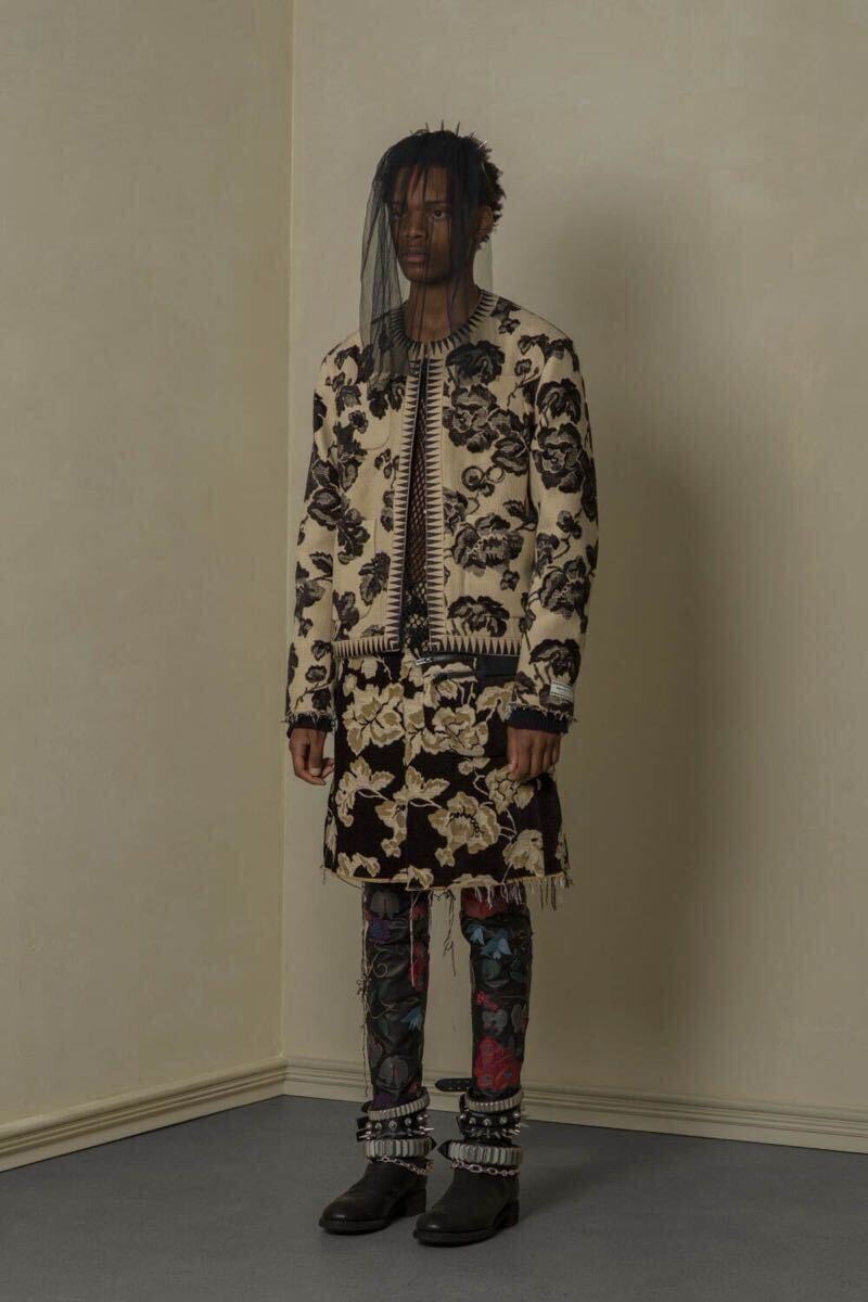 UNDERCOVER 花柄刺繍ブルゾン 24SS ISIZE4 JUN TAKAHASHI アンダーカバー JACKET