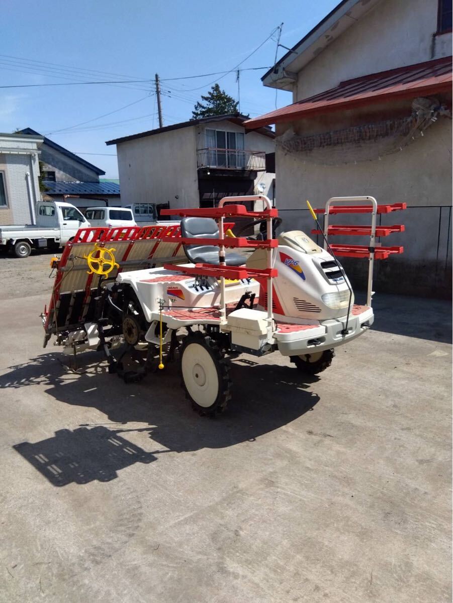 ヤンマー 田植機 田植え機 VP6 6条 青森 (車体)｜売買された