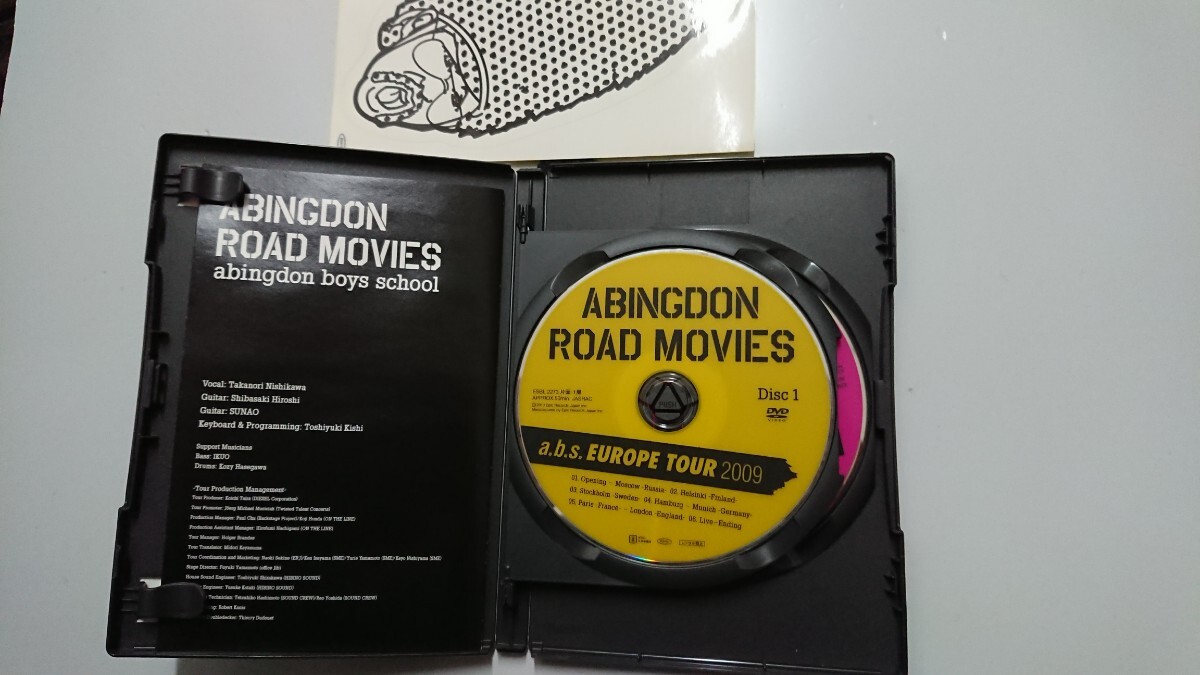 abingdon boys school ABINGDON ROAD MOVIES DVD2枚組_画像3