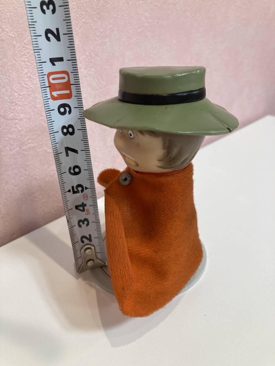 【1スタ！超希少！】ポピー ソフビ人形 銀河鉄道999 星野鉄郎 全長約10.5cm マント付き 松本零士/フジテレビ/東映動畫 昭和レトロ