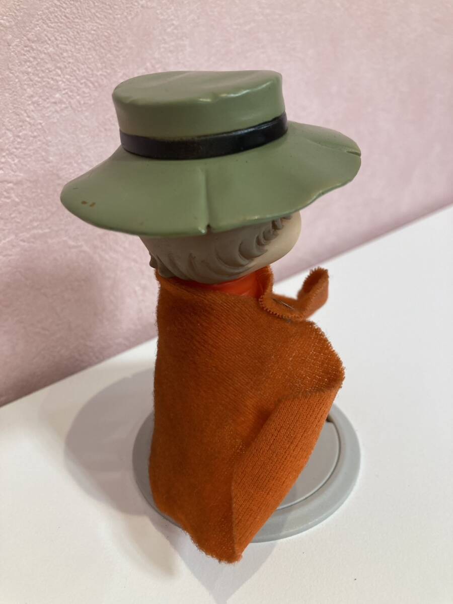 【1スタ！超希少！】ポピー ソフビ人形 銀河鉄道999 星野鉄郎 全長約10.5cm マント付き 松本零士/フジテレビ/東映動畫 昭和レトロ