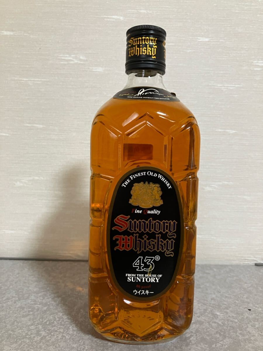 サントリー ウイスキー 黒角【未開栓品】