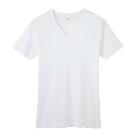 【新品】GUNZE SEEK アルティメイトピマ クルーネックTシャツ 白 グンゼ シーク アンダーウェア _画像2