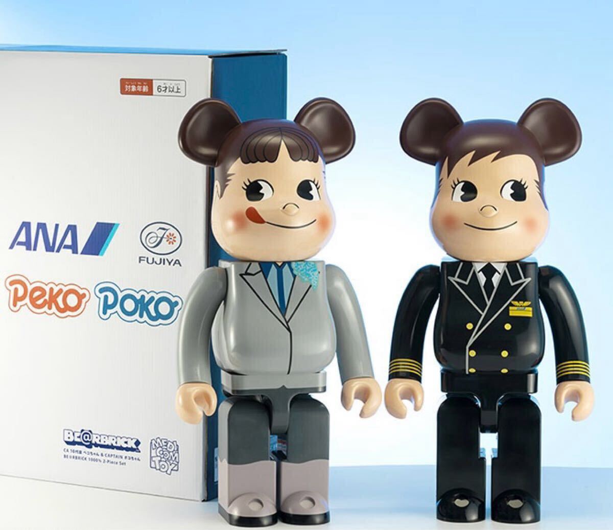 ANAオリジナル ベアブリック BE@RBRICK for ANA CAPTAIN ポコ