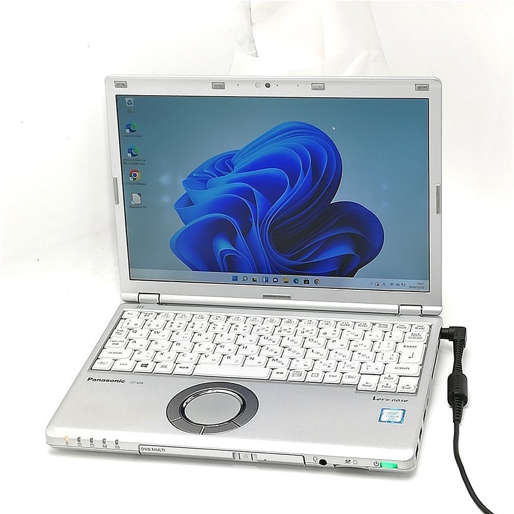 在庫一掃セール 赤字覚悟 新品SSD Windows11済 ノートパソコン Panasonic CF-SZ6RD6VS 中古 第7世代i5 DVD 無線 Bluetooth カメラ Office