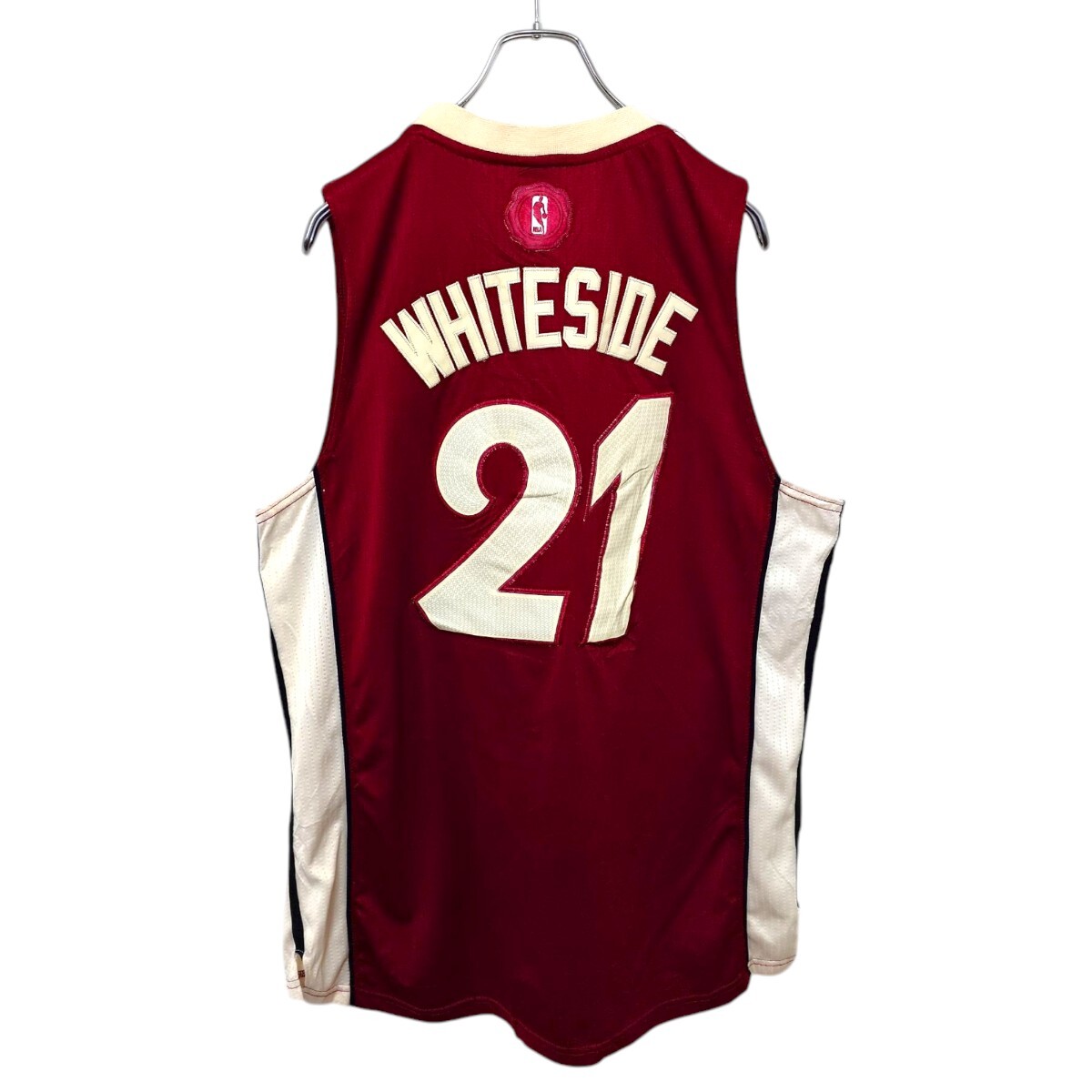NBA マイアミヒート オーセンティックユニフォーム ホワイトサイド A3507_画像2