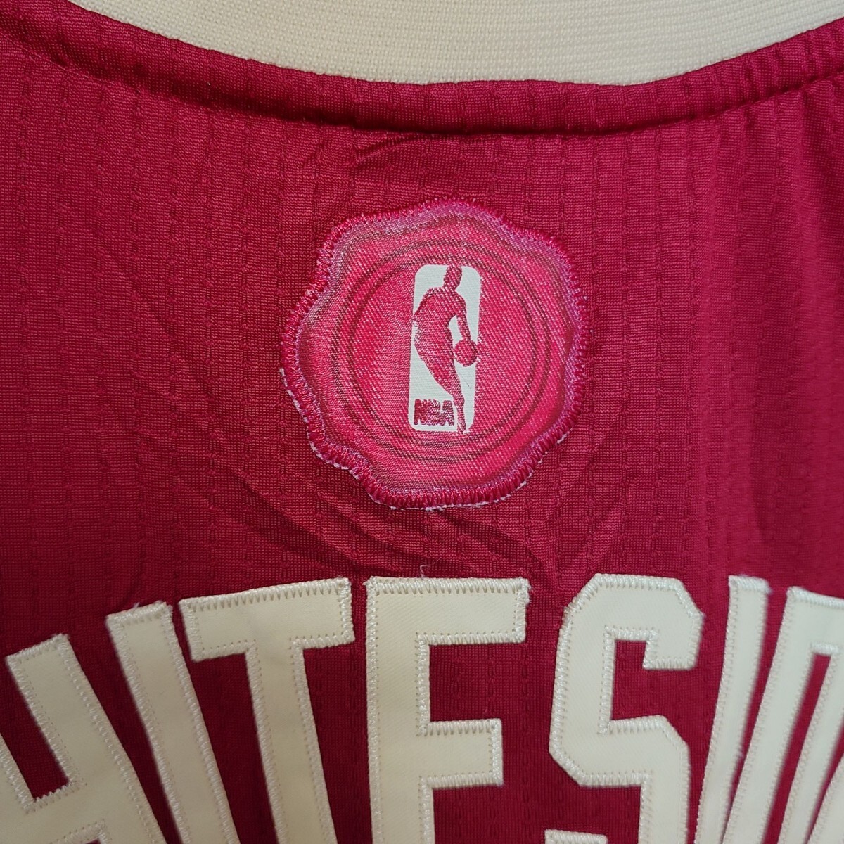 NBA マイアミヒート オーセンティックユニフォーム ホワイトサイド A3507_画像6