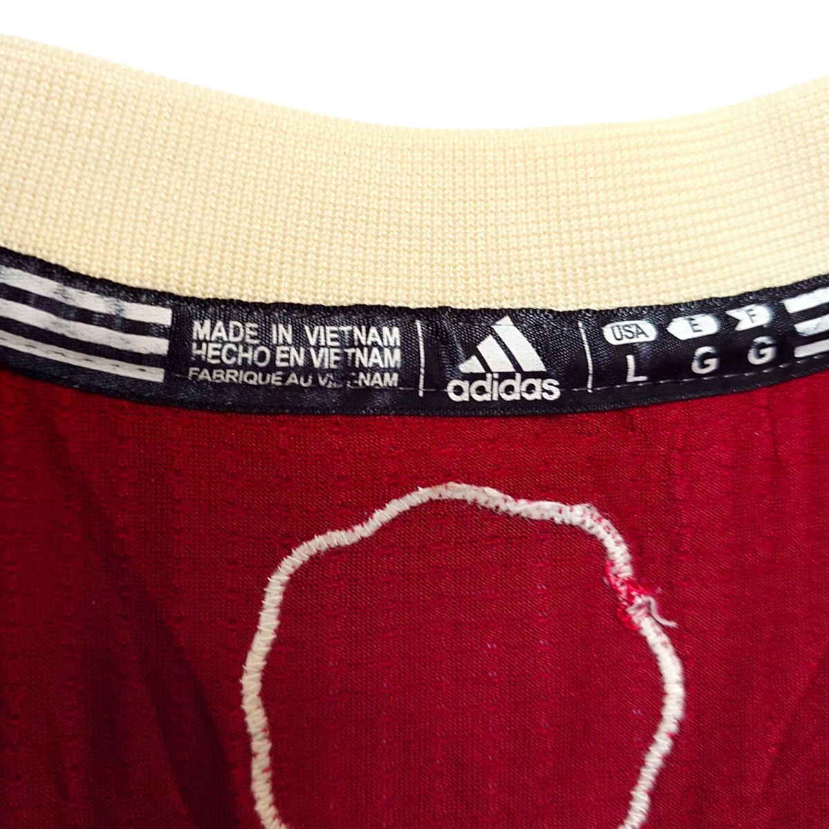 NBA マイアミヒート オーセンティックユニフォーム ホワイトサイド A3507_画像8