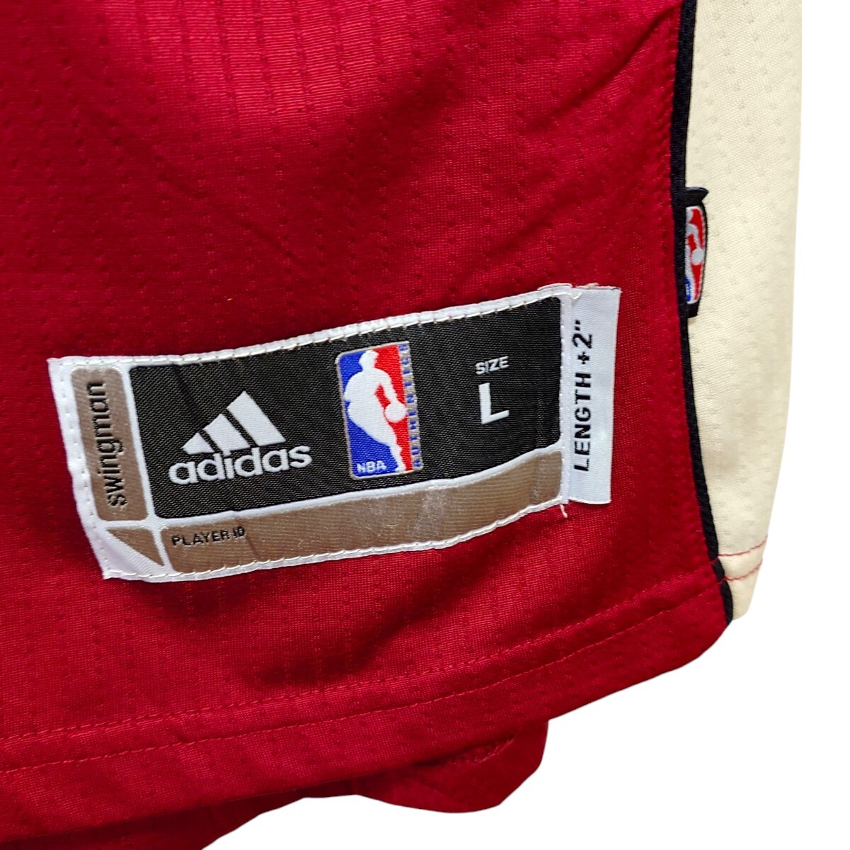 NBA マイアミヒート オーセンティックユニフォーム ホワイトサイド A3507_画像9