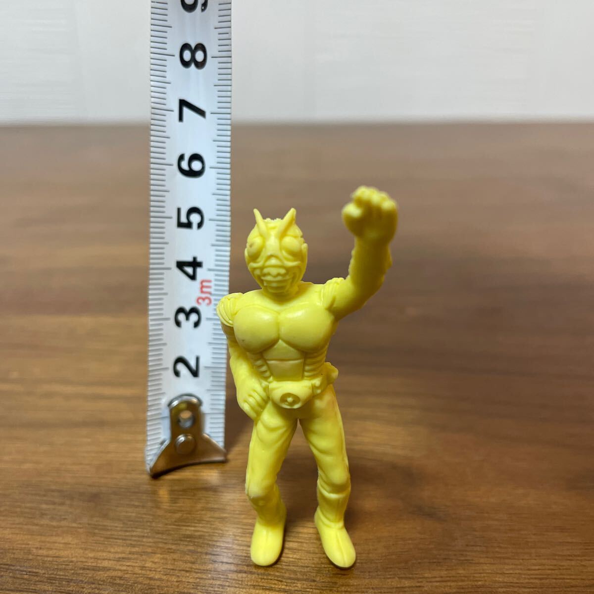 仮面ライダー 消しゴム スカイライダー 大 黄色 当時物 ポピー 丸越 バンダイ_画像7