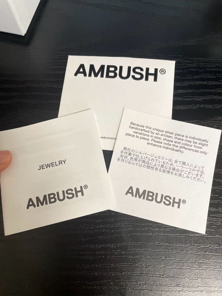 ☆GINZA SIX 購入 AMBUSH HEART LINK ブレスレット 即完売 廃盤 ☆GINZA SIX 購入 AMBUSH HEART LINK ブレスレット 即完売 廃盤