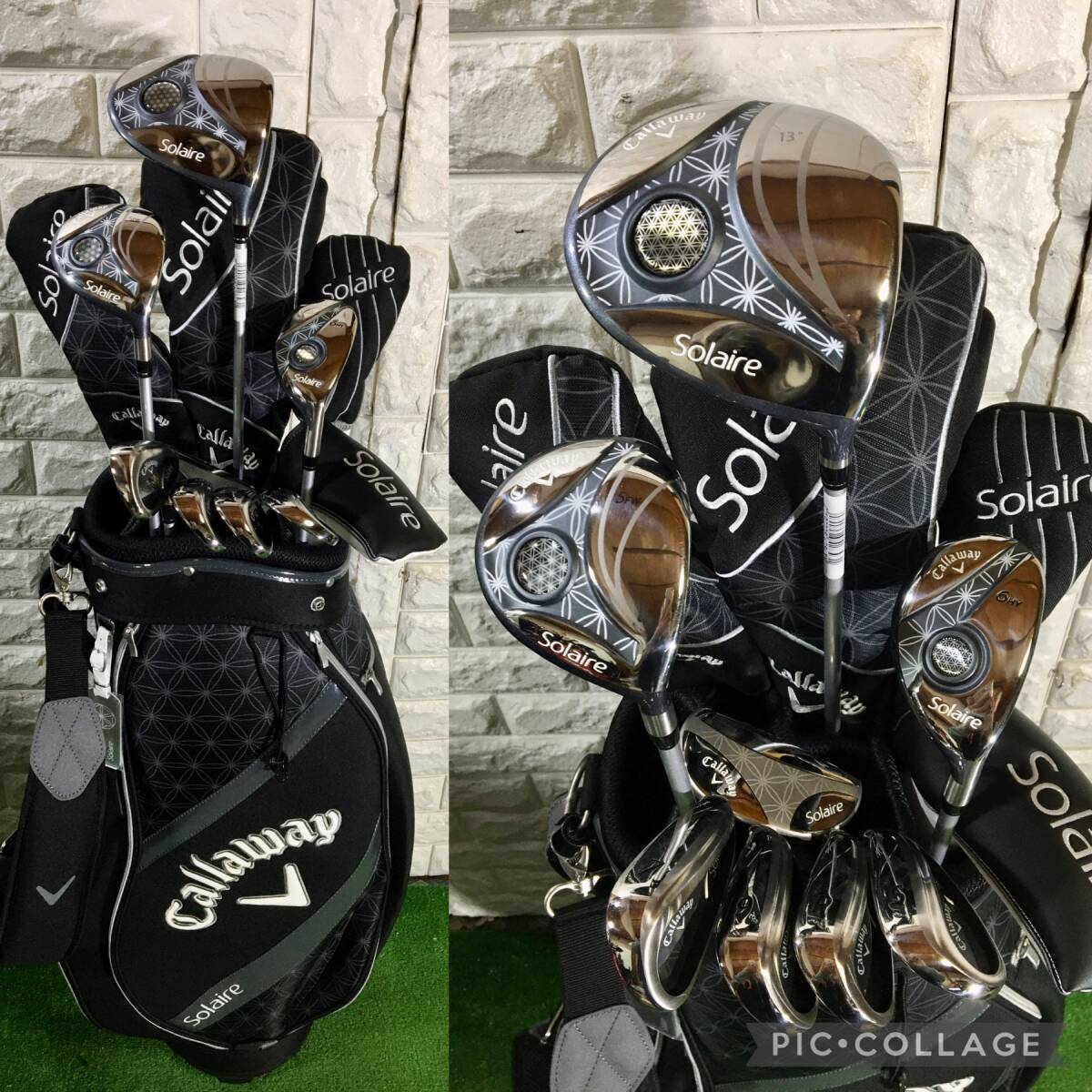 超豪華レディース キャロウェイ SOLAIRE 女性用ゴルフセット 超豪華レディース キャロウェイ SOLAIRE 女性用ゴルフセット