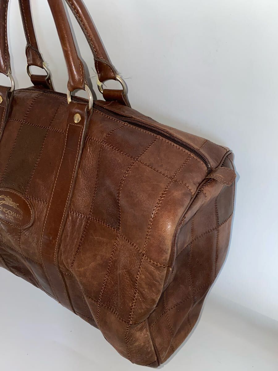 Longchamp ロンシャン ボストン バッグ 大容量 本革レザー Longchamp ロンシャン ボストン バッグ 大容量 本革レザー