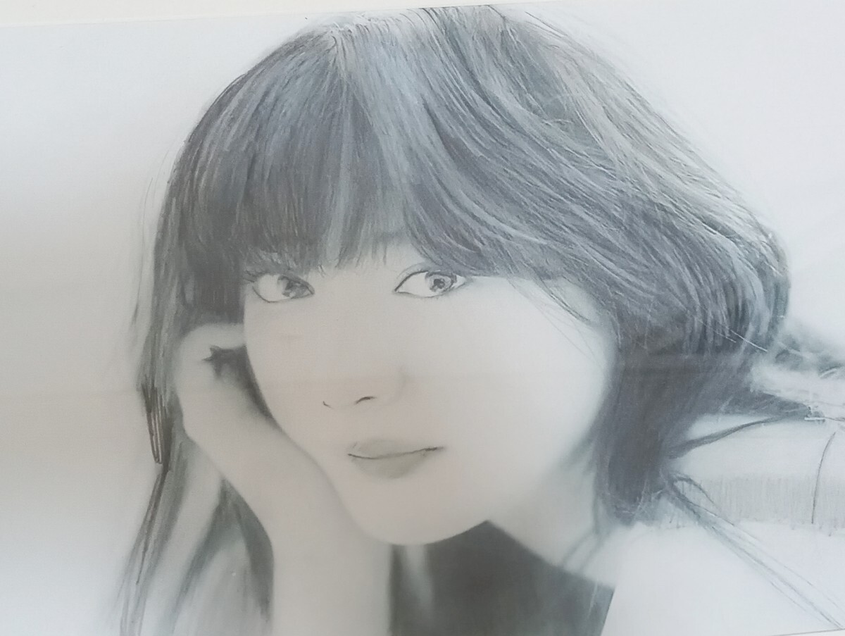 G3 真作 S.Tomo 直筆色鉛筆画 人物画 美人画 額付 40(鉛筆画 G3 真作 S.Tomo 直筆色鉛筆画 人物画 美人画 額付 40(鉛筆画