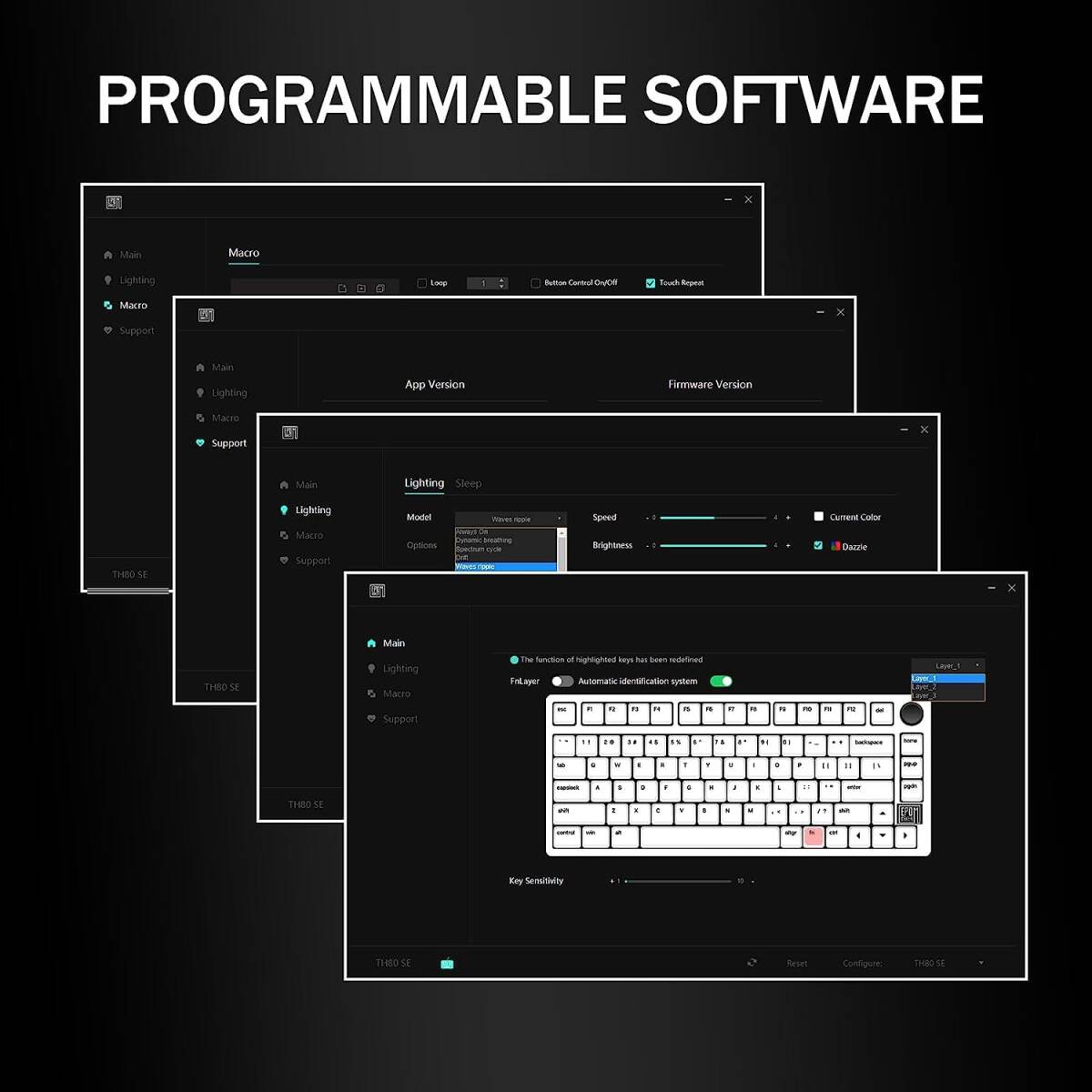 メカニカルゲーミングキーボード 75% 80キー 新登場 ユーザー メカニカルゲーミングキーボード 75% 80キー 新登場 ユーザー