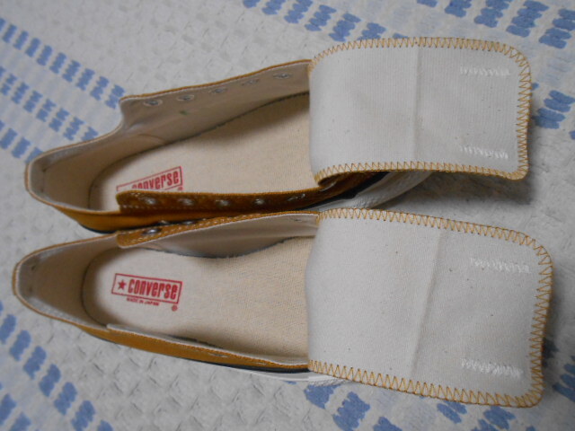 как новый! качество. хороший сделано в Японии! Converse все Star low cut горчица 5.5 дюймовый 24 см Jack purcell one Star